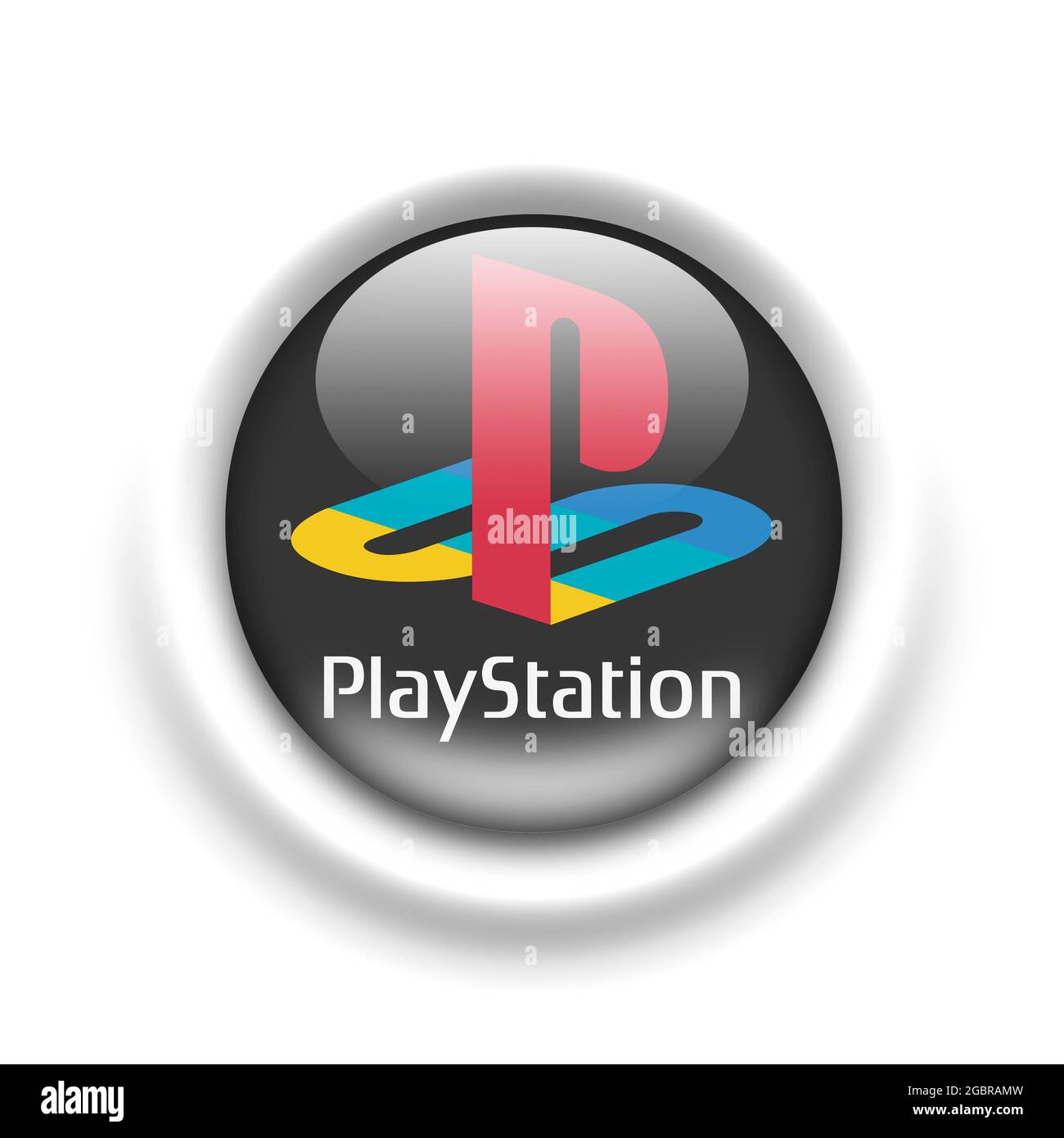 Play Station logo Stock Photo - Alamy