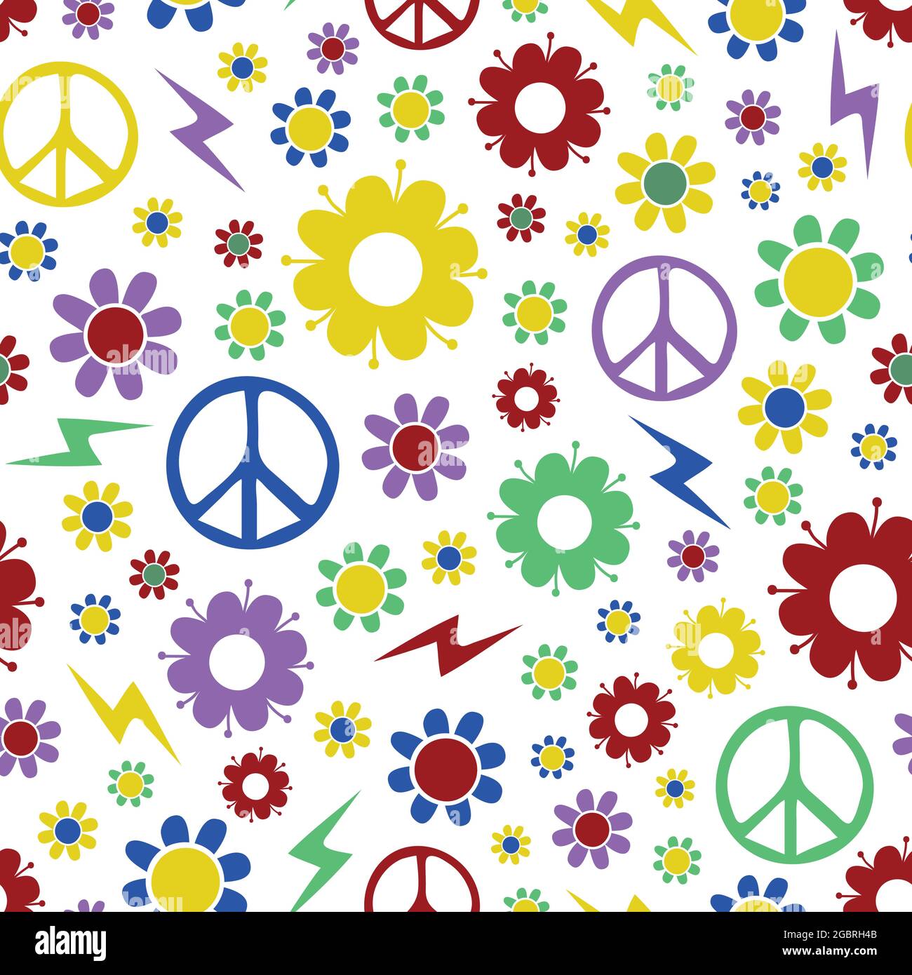 peace sign funky retro backgrounds