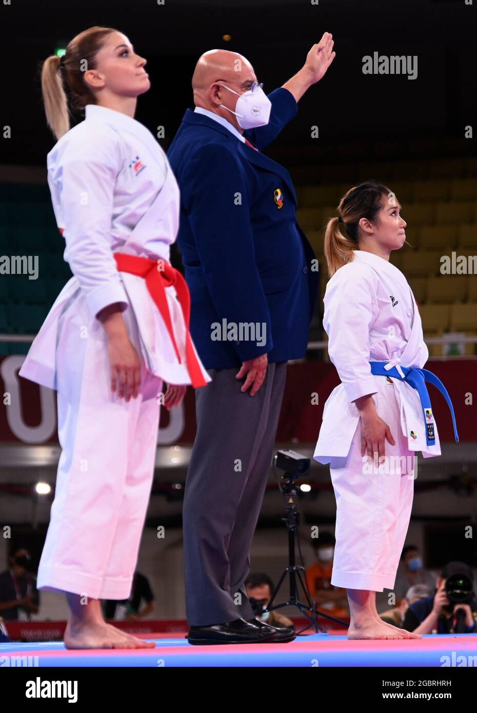 Tokyo 2020 Olympics Karate Women's Individual Kata Bronze medal match Nippon Budokan