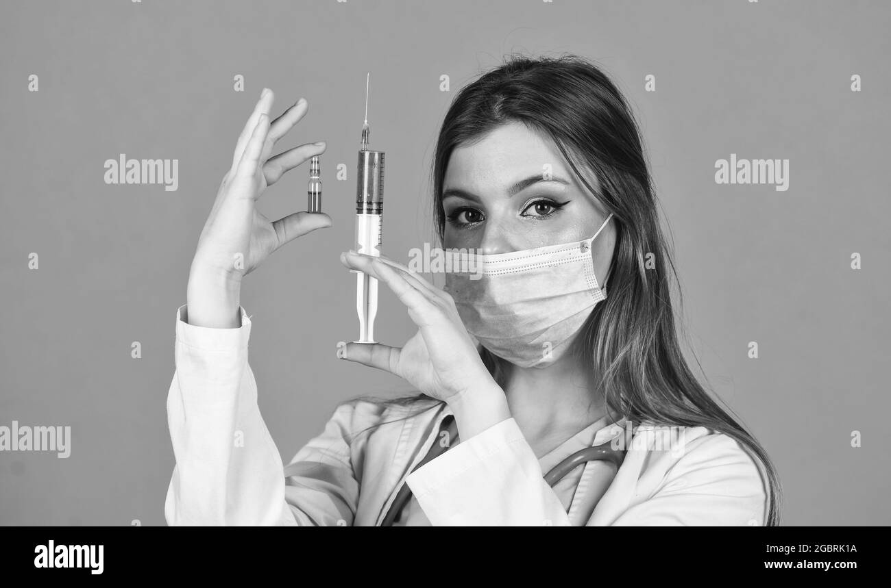 Painkillers concept. Modern medicines. Pain reliever injections