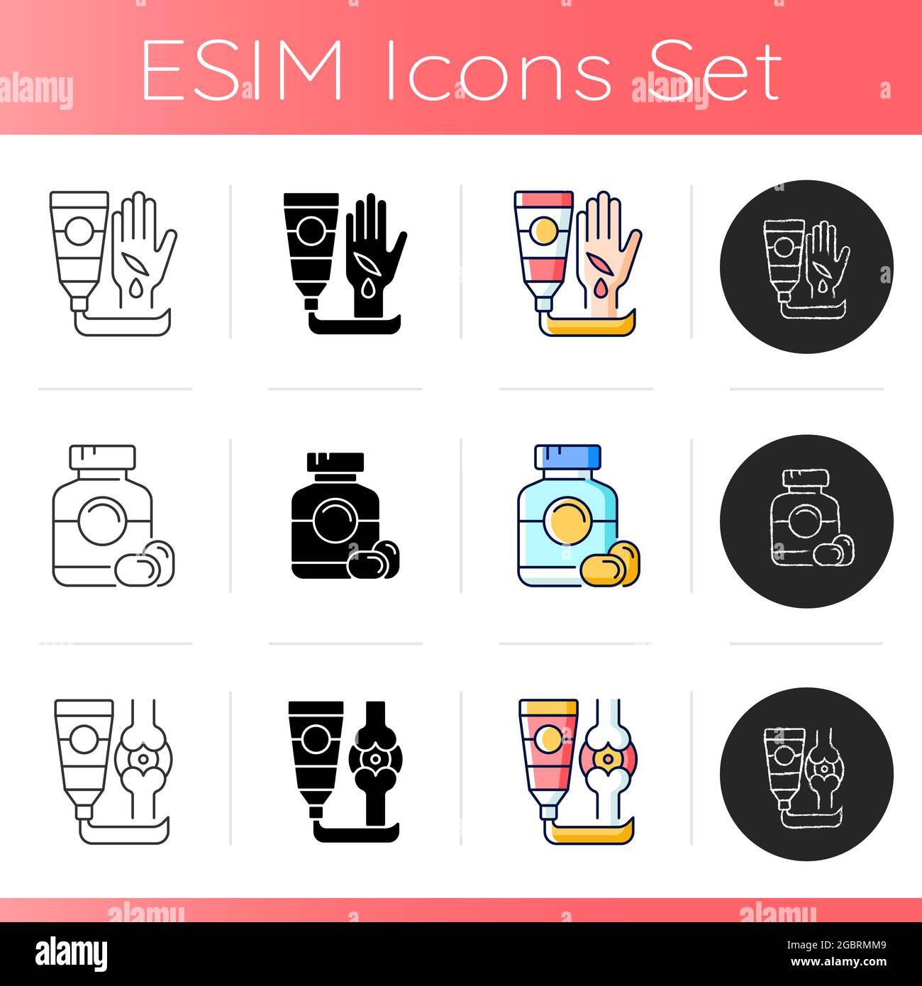 Pharmaceutical drugs icons set Stock Vector Image & Art - Alamy