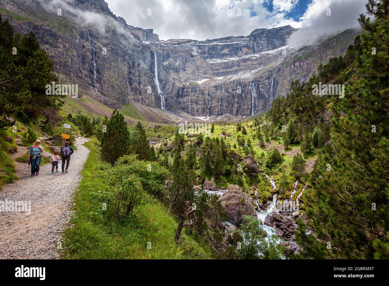 The Cirque de Gavarnie is a cirque in the central Pyrenees, in ...