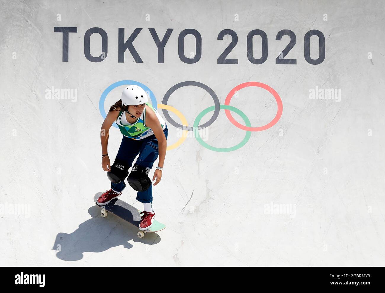 Tokyo - Japan august 04, 2021 , Tokyo 2020 Olympic Games Skateboarding  Stock Photo - Alamy
