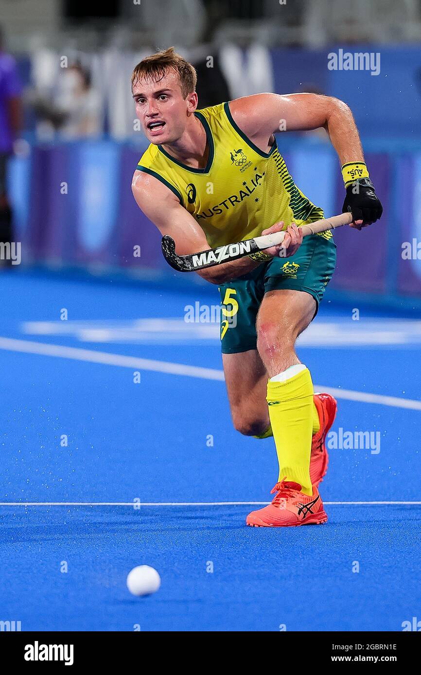Tokyo, Japan, 5 August, 2021. Joshua Simmonds of Team Australia shoots ...