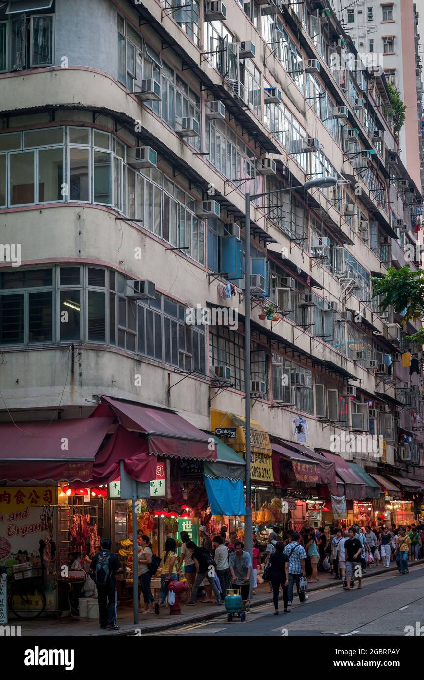 Wanchai road market hires stock photography and images Alamy