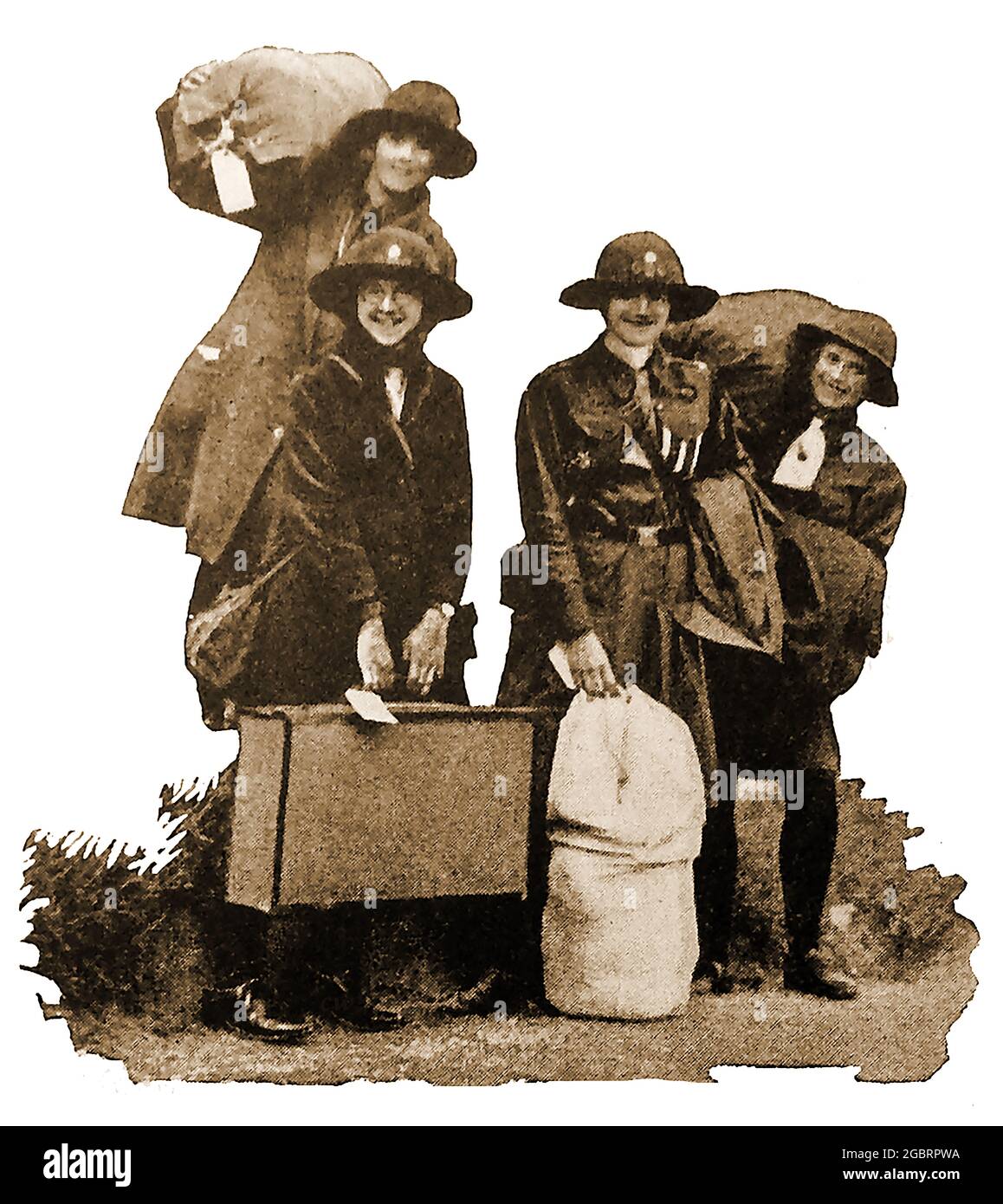 British girl guides Cut Out Stock Images & Pictures Alamy