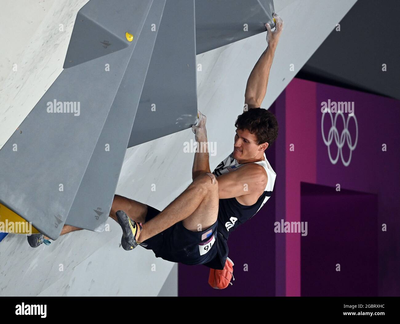 Tokyo, Japan. 05th Aug, 2021. Climbing Olympics, Combined, Bouldering