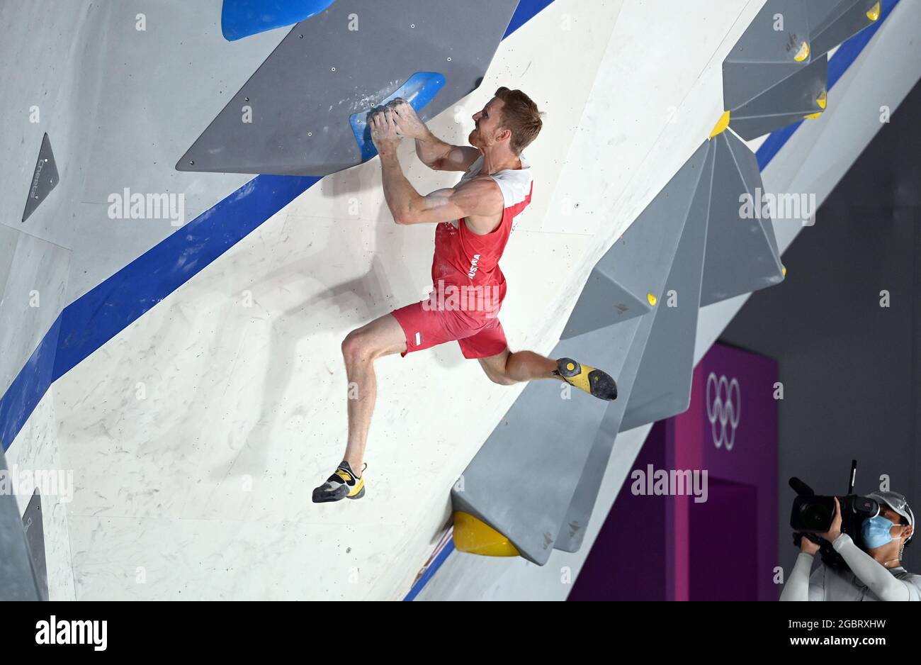 Tokyo, Japan. 05th Aug, 2021. Climbing Olympics, Combined, Bouldering