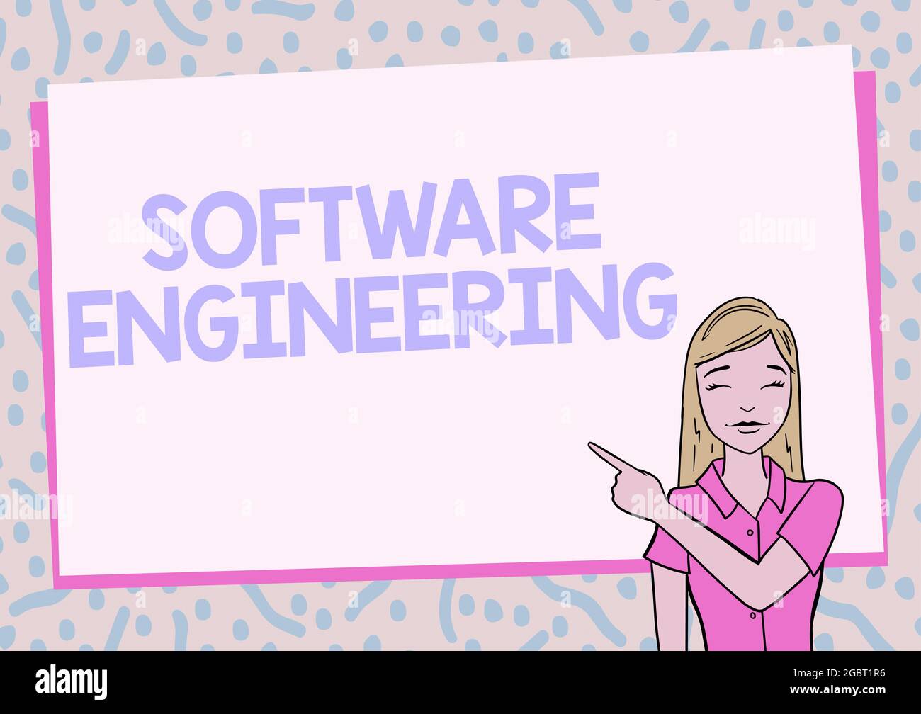Software Engineer Text/images Writing displaying text Software Engineering. Concept meaning apply ...