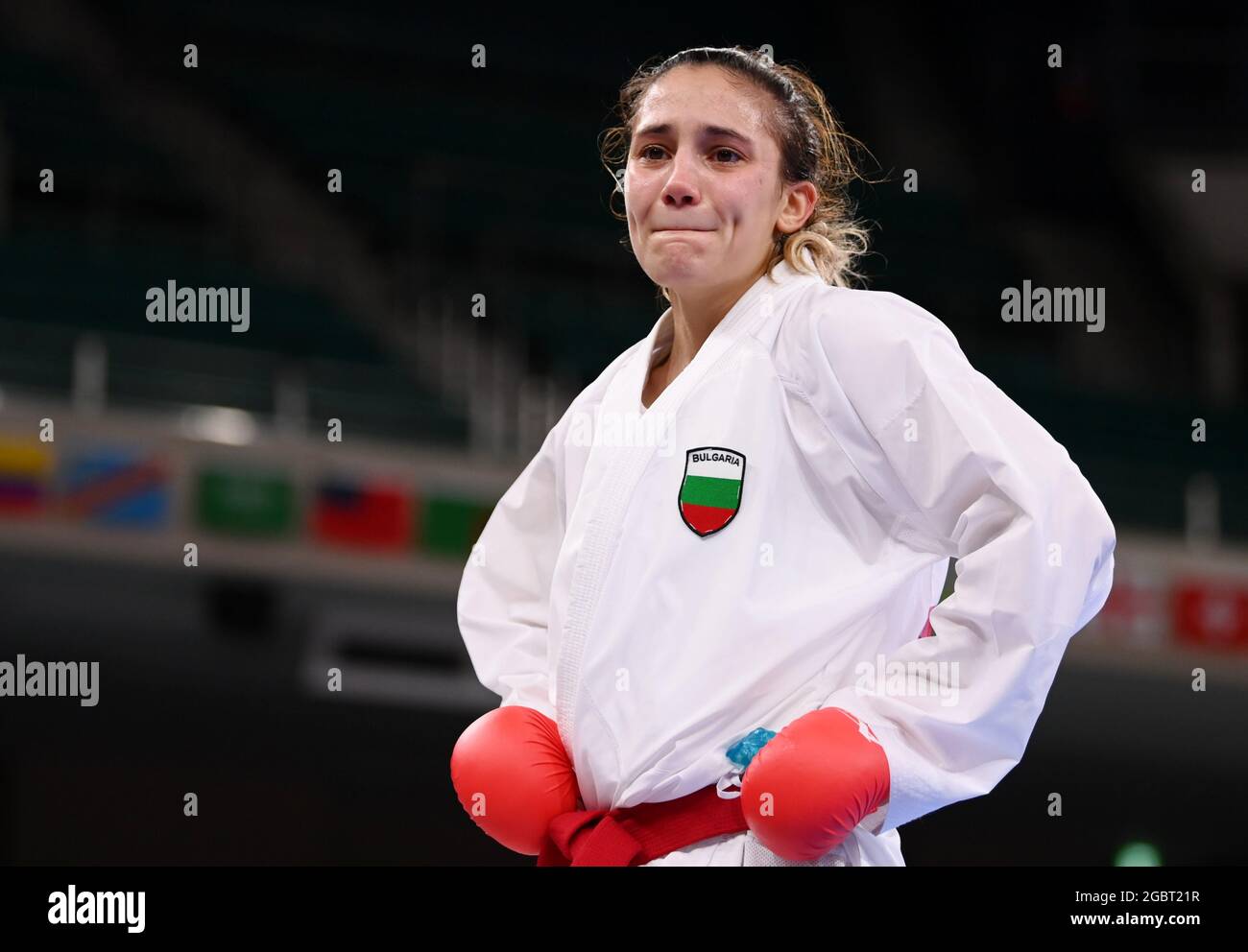 Tokyo 2020 Olympics Karate Women's 55kg Kumite Final Nippon