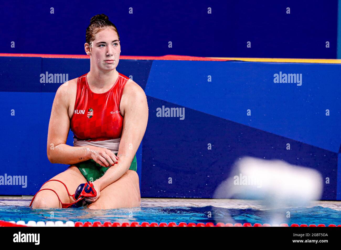 Tokyo, Japan. 05th Aug, 2021. TOKYO, JAPAN AUGUST 5 Alda Magyari of