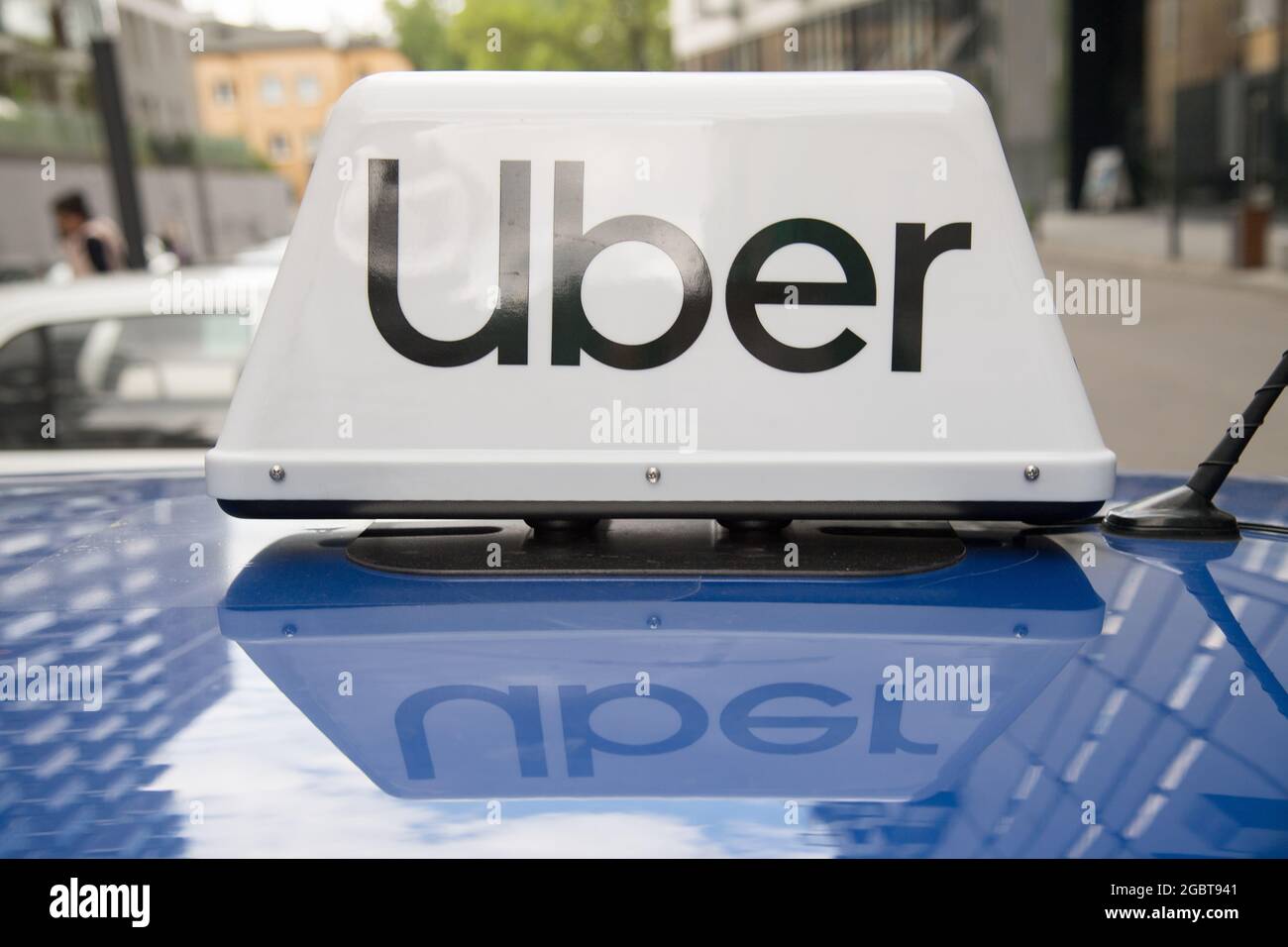 Uber car hires stock photography and images Alamy