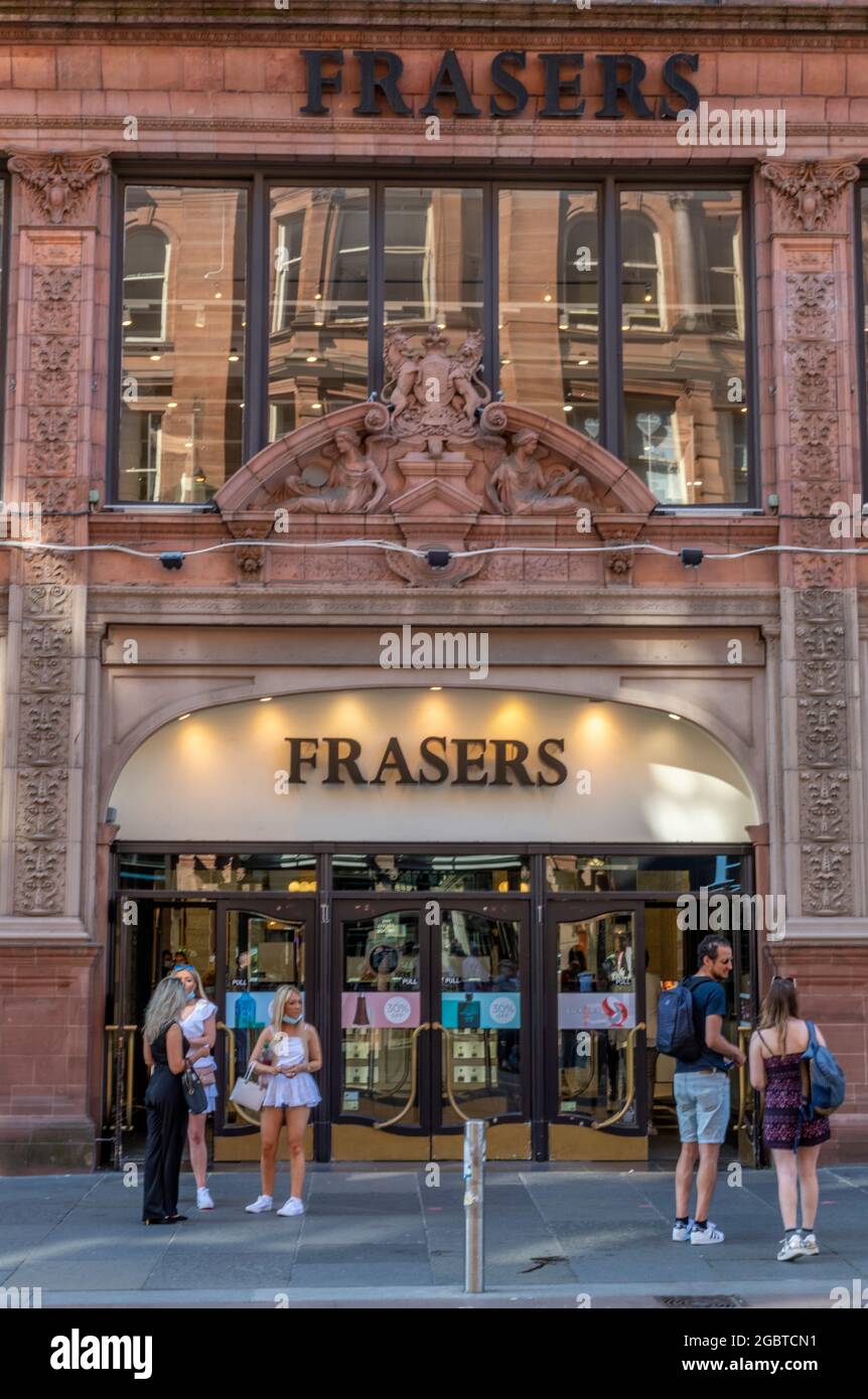 Frasers store glasgow hi-res stock photography and images - Alamy