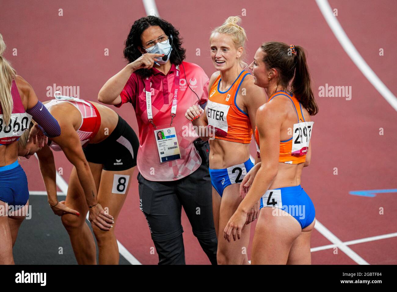 Tokyo, Japan. 05th Aug, 2021. TOKYO, JAPAN - AUGUST 5: Anouk Vetter of ...