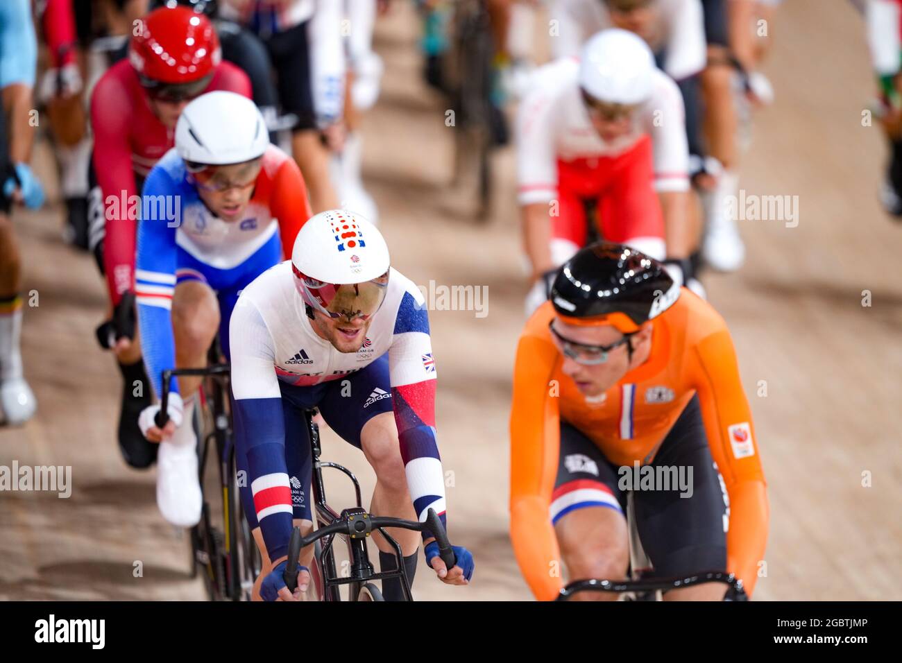 Tokyo, Japan. 5th Aug 2021. Matthew WALLS (GBR) rides in the Track