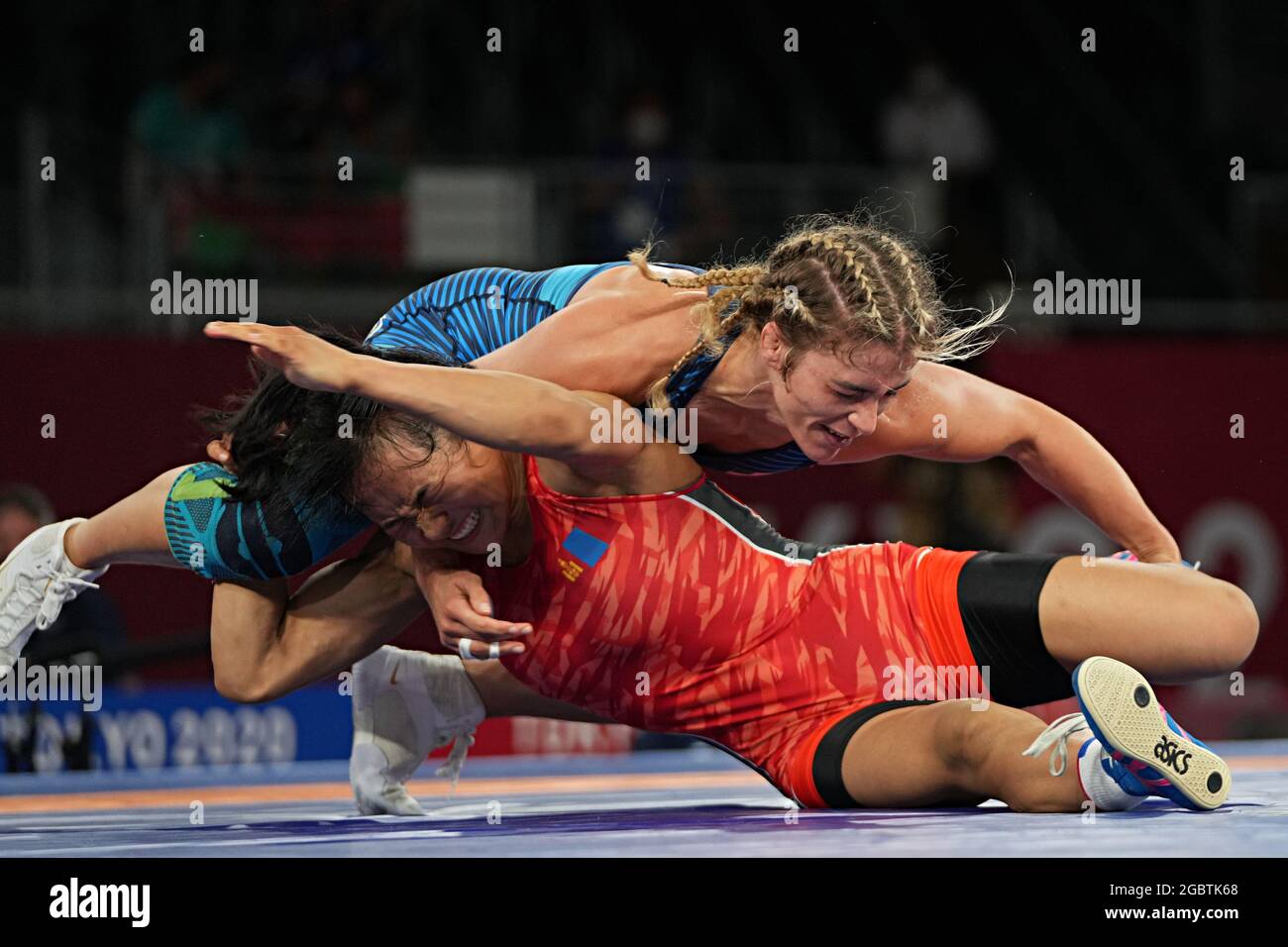 Chiba Japan 5th Aug 2021 Helen Louise Maroulis Up Of The United States Combats With