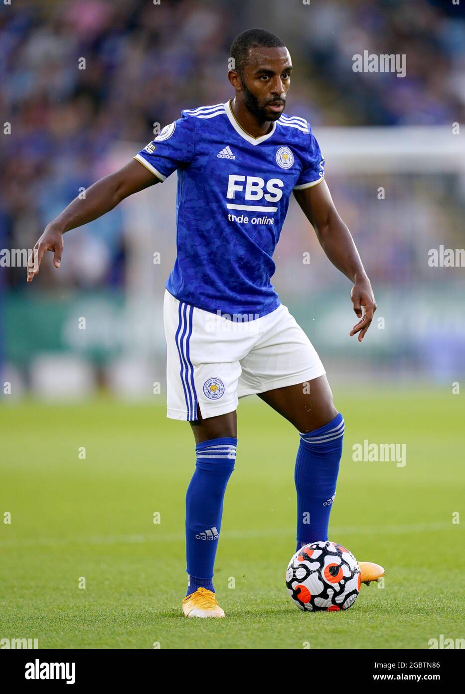 Leicester City's Ricardo Pereira during the Pre-Season Friendly match at The King Power Stadium, Leicester. Picture date: Wednesday August 4, 2021. Stock Photo