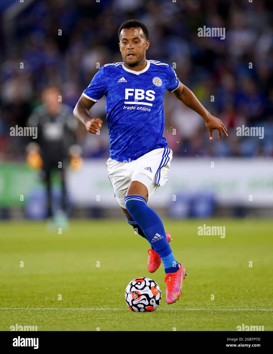 Leicester City's Ryan Bertrand during the Pre-Season Friendly match at The King Power Stadium, Leicester. Picture date: Wednesday August 4, 2021. Stock Photo