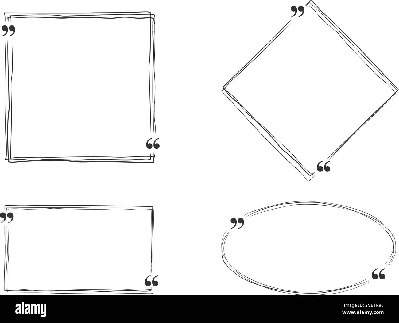 Quotation mark shape hires stock photography and images Alamy