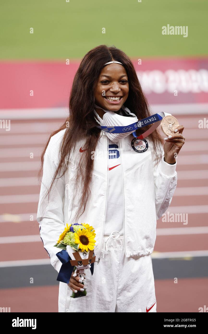 THOMAS Gabrielle (USA) 3rd Bronze Medal during the Olympic Games Tokyo