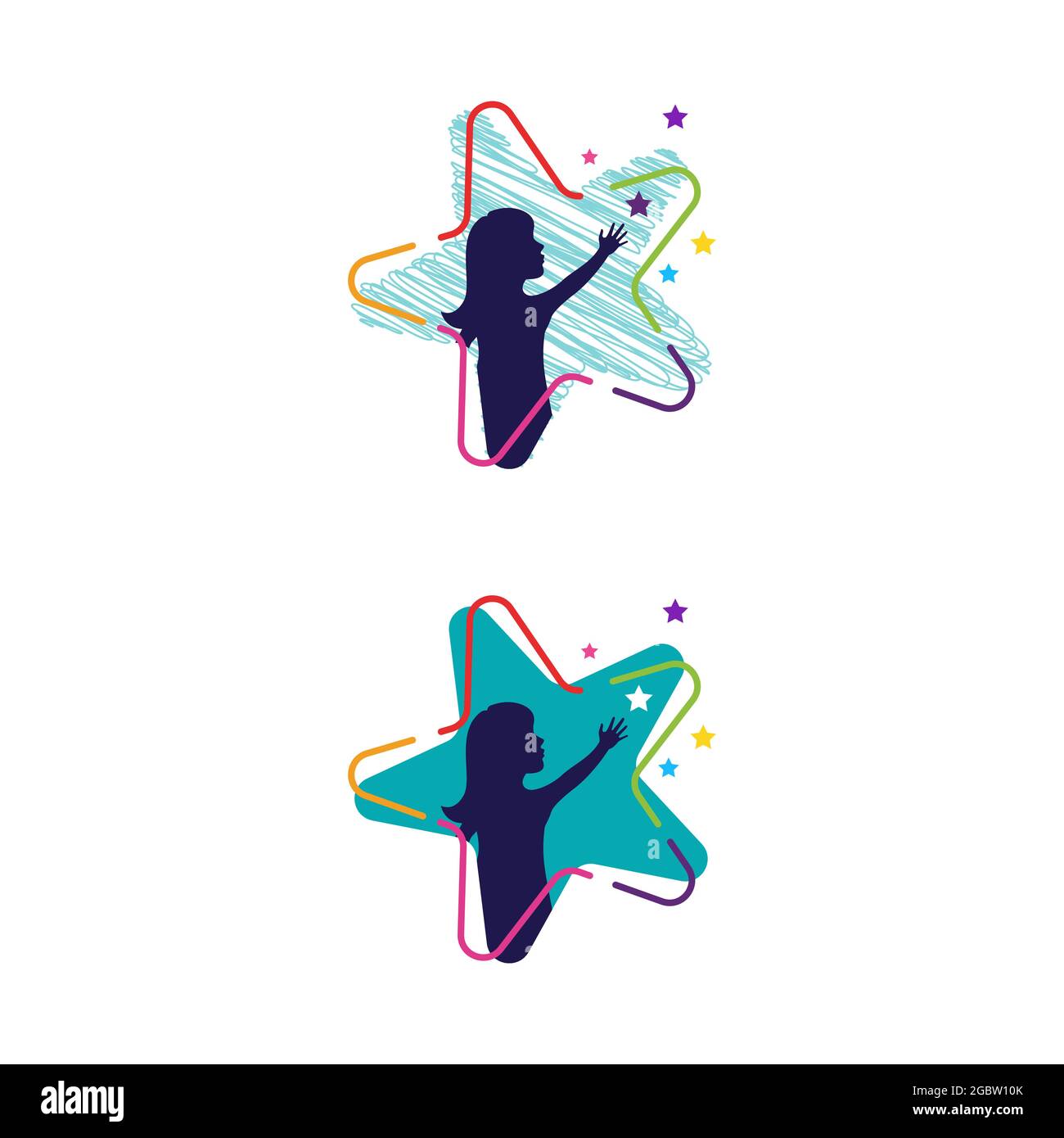 kids concept vector illustration icon design Stock Vector Image & Art ...