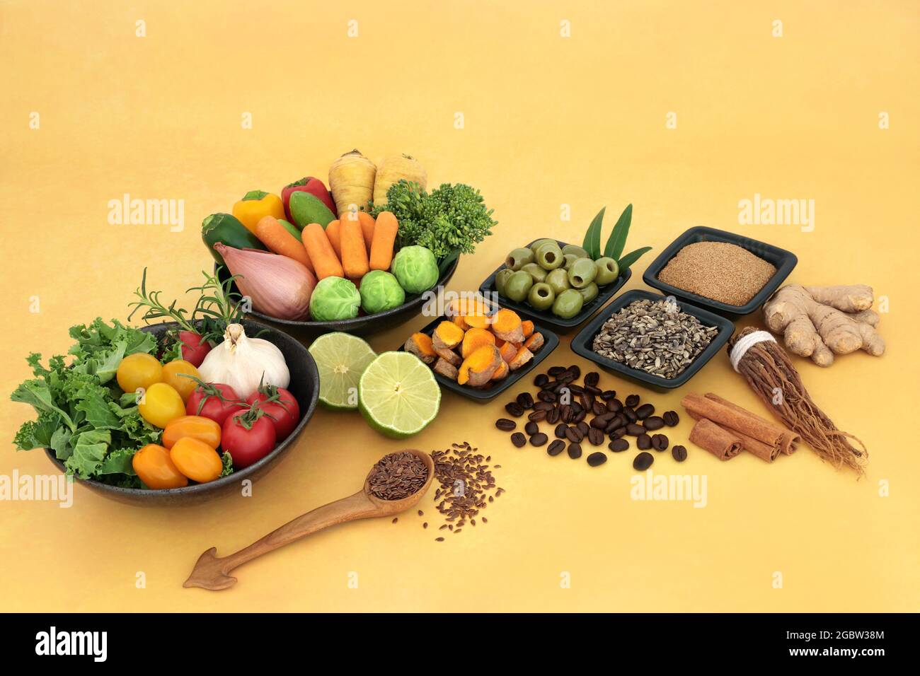 Healthy food for low cholesterol vegan diet high in protein, omega 3