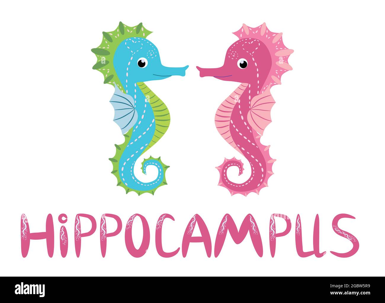 Pair of seahorses, scandinavian style hippocampus, hand drawn, pink and turquoise, boy and girl, love and family, lettering name of the sea animal Stock Vector Image & Art - Alamy Pair of seahorses, scandinavian style hippocampus, hand drawn, pink and turquoise, boy and girl, love and family, lettering name of the sea animal Stock Vector Image & Art - Alamy