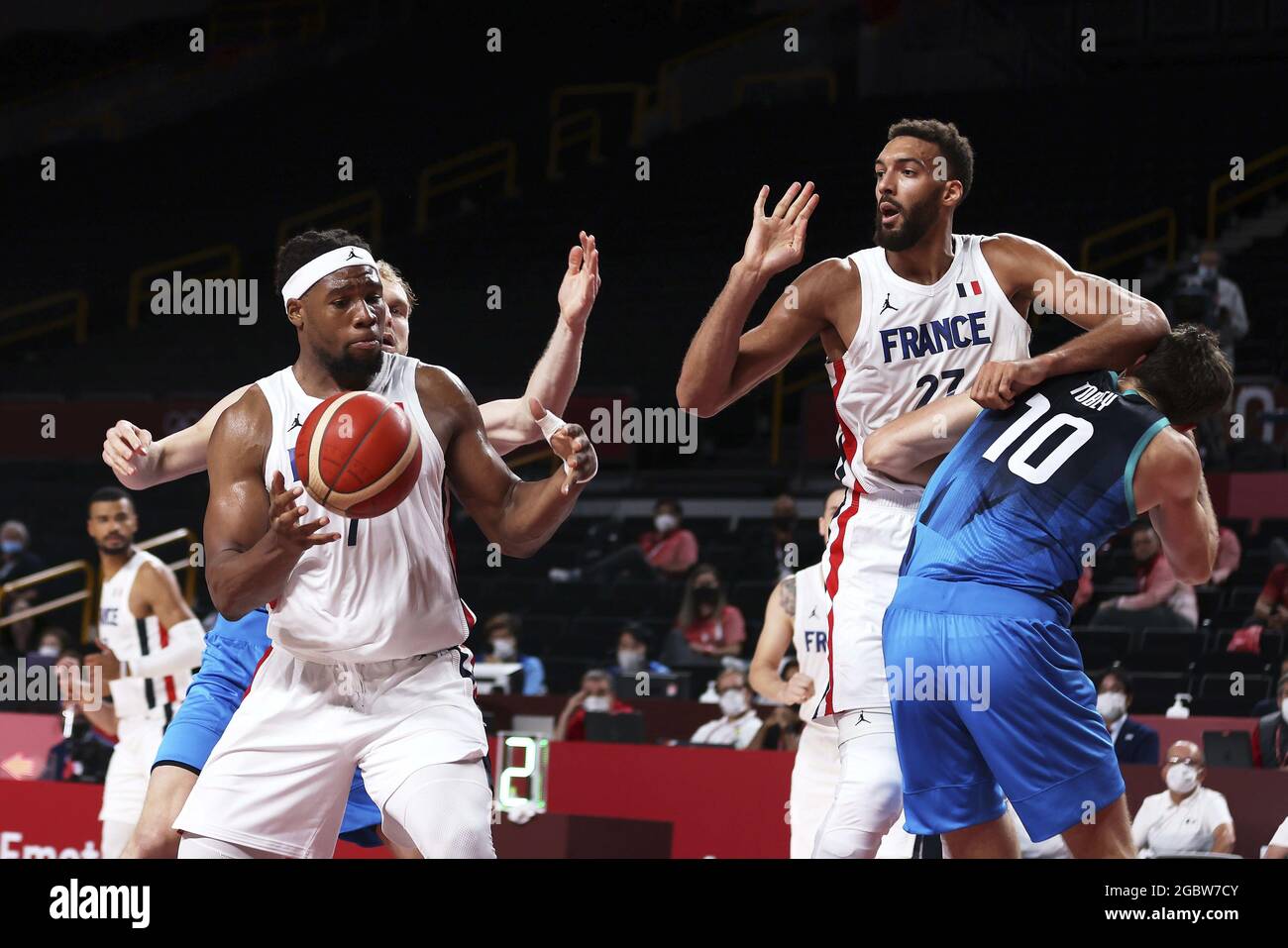 Guerschon YABUSELE (7) of France during the Olympic Games Tokyo 2020