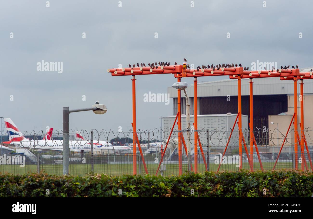 London, UK. August 5th 2021 After a dull afternoon and heavy rain