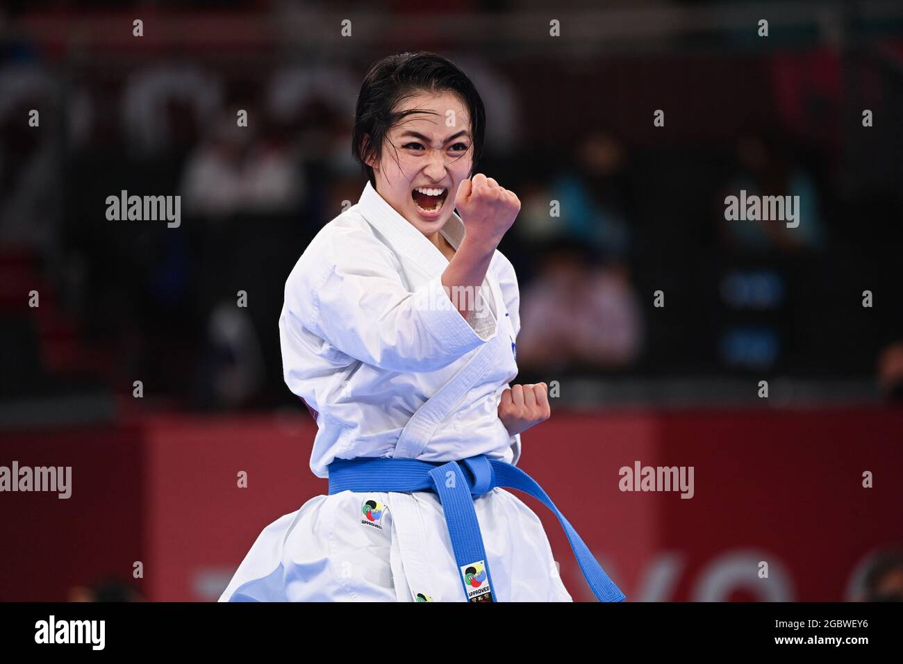 Tokyo, Japan. 5th Aug, 2021. Shimizu Kiyou of Japan competes during the