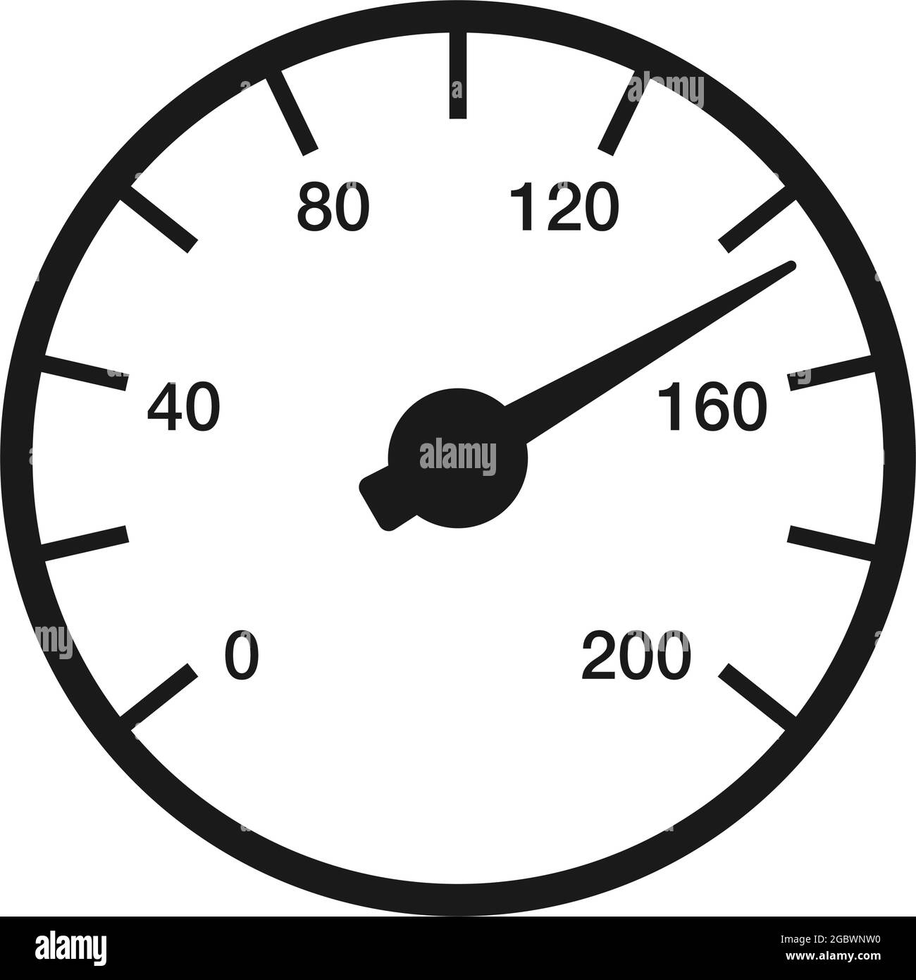 Speedometer arrow Black and White Stock Photos & Images Alamy