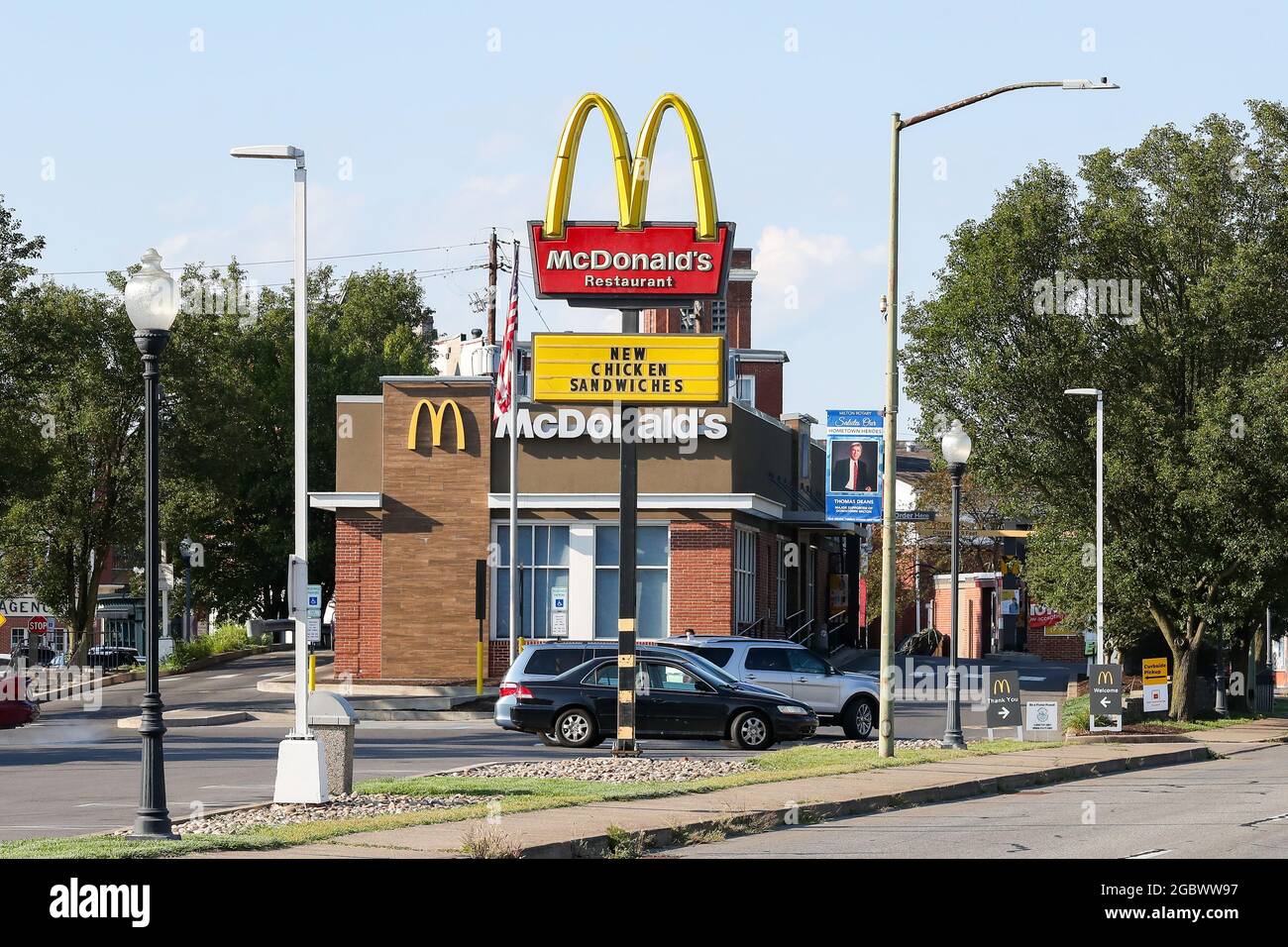 A McDonald's restaurant seen in Milton Stock Photo Alamy
