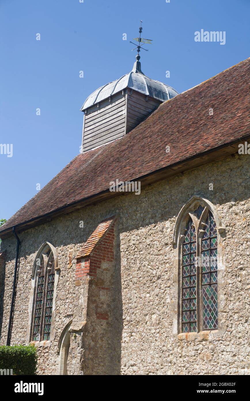 St Rumwold's church Bonnington Kent Stock Photo Alamy