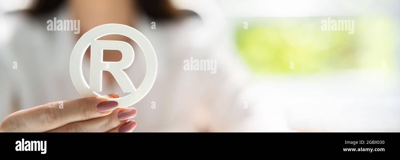 Register Trademark Copyright Symbol And Logo. Rights Protection Stock ...
