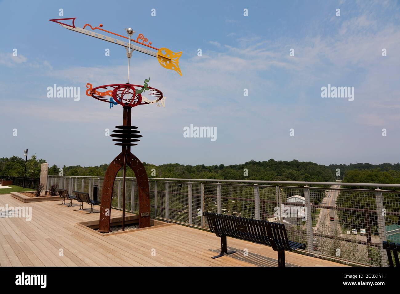 St. Thomas Elevated Park. St. Thomas Ontario Canada Stock Photo