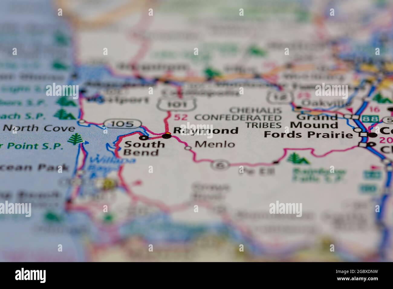 Map of raymond washington hires stock photography and images Alamy