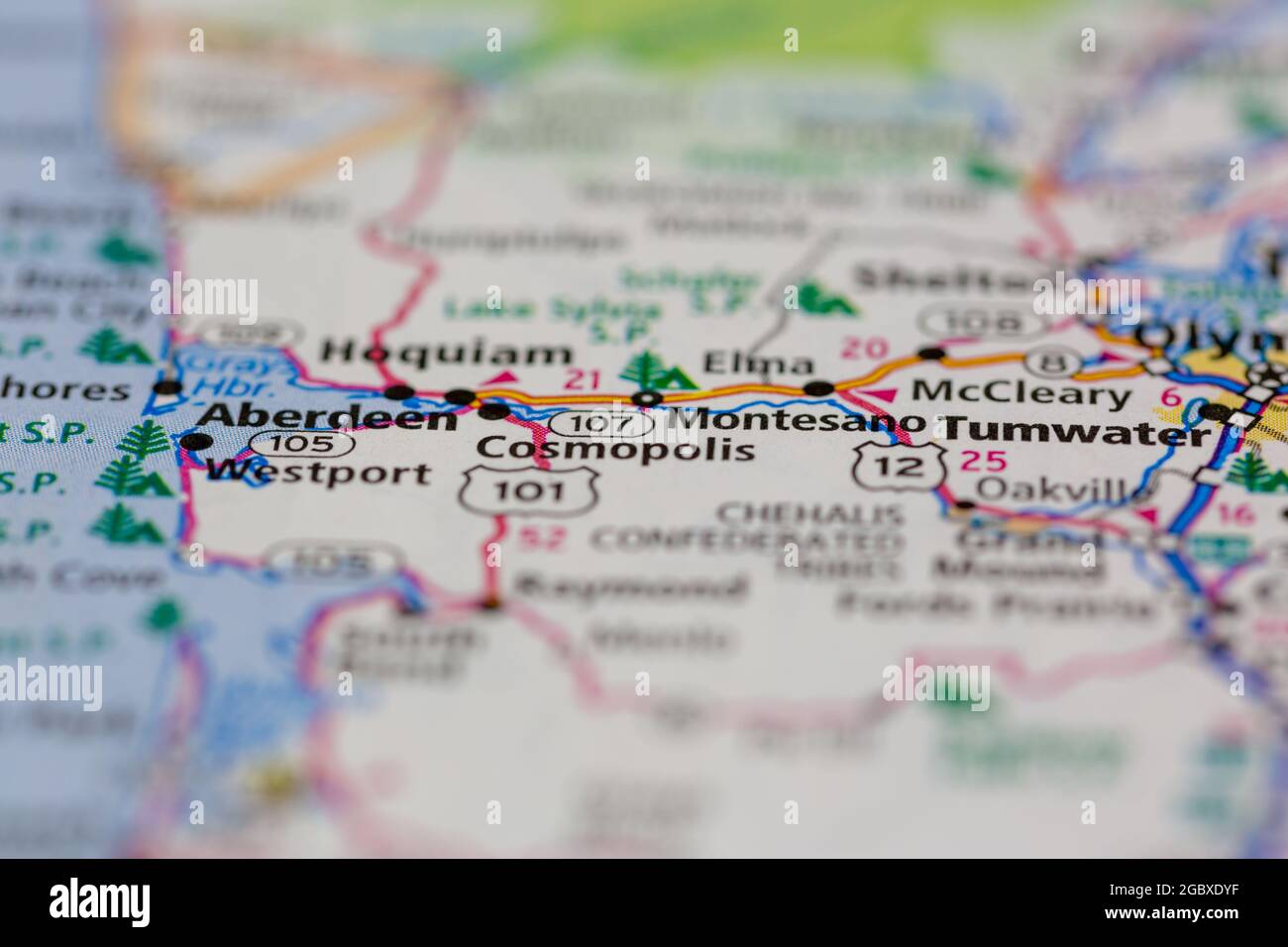 Map of cosmopolis hires stock photography and images Alamy