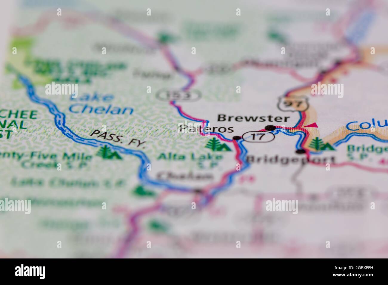Pateros on a map hires stock photography and images Alamy