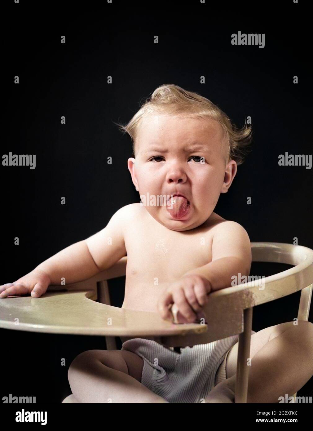 Blowing raspberry baby hires stock photography and images Alamy