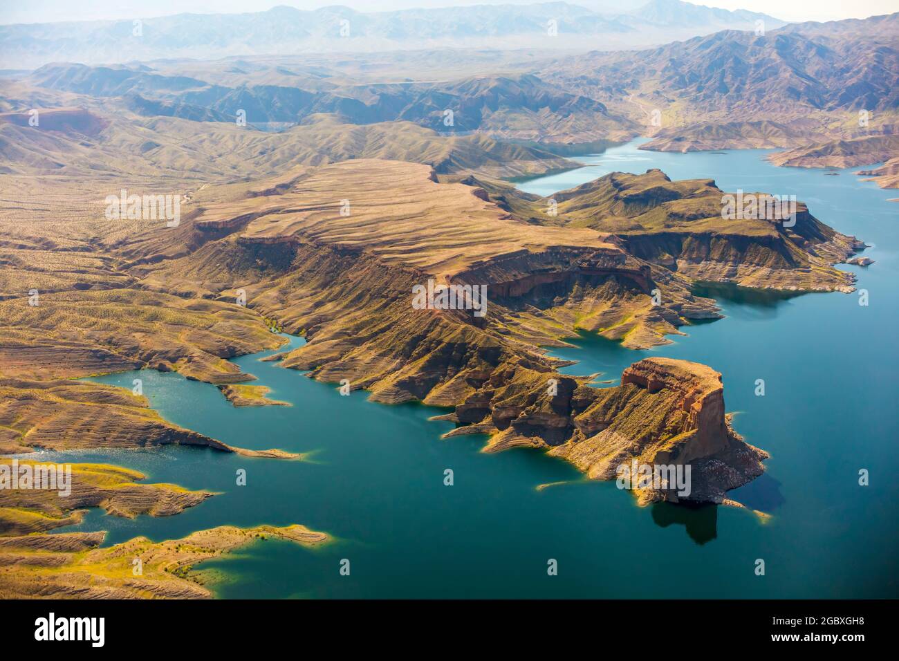 Lake Mead landscape Nevada/Arizona USA lago water resevoir Stock Photo