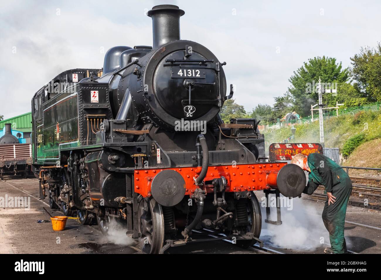England, Hampshire, Ropley, Ropley Station, The MidHants Heritage