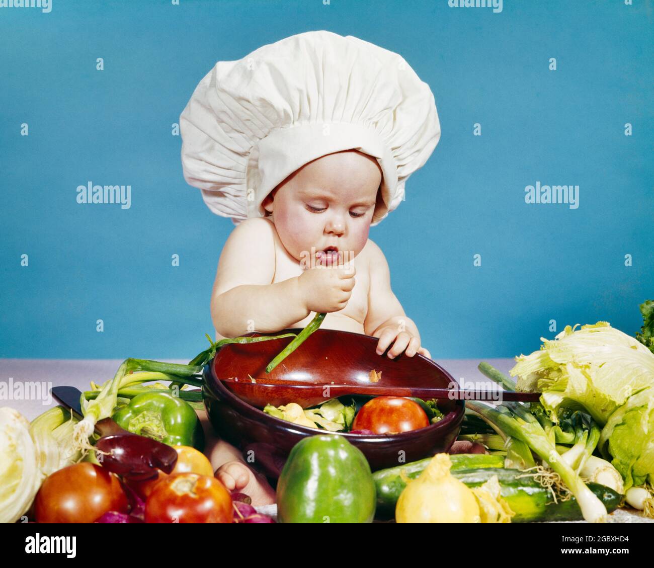 Chef hat baby hi-res stock photography and images - Alamy