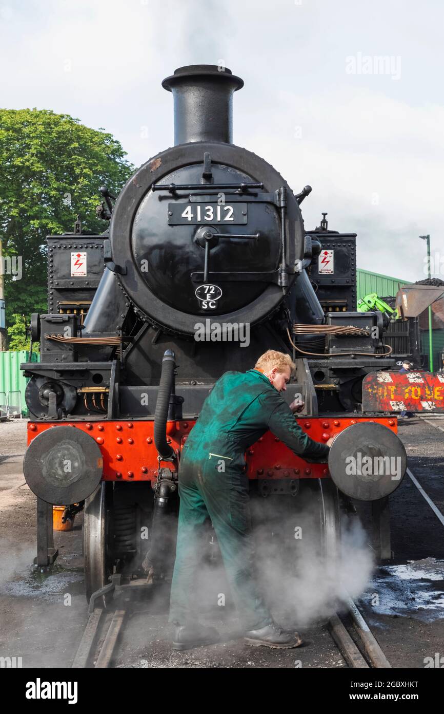 England, Hampshire, Ropley, Ropley Station, The MidHants Heritage