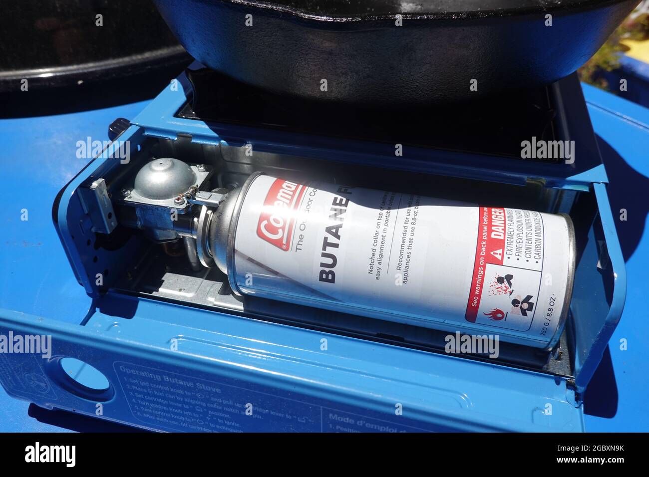 Coleman butane fuel hi-res stock photography and images - Alamy