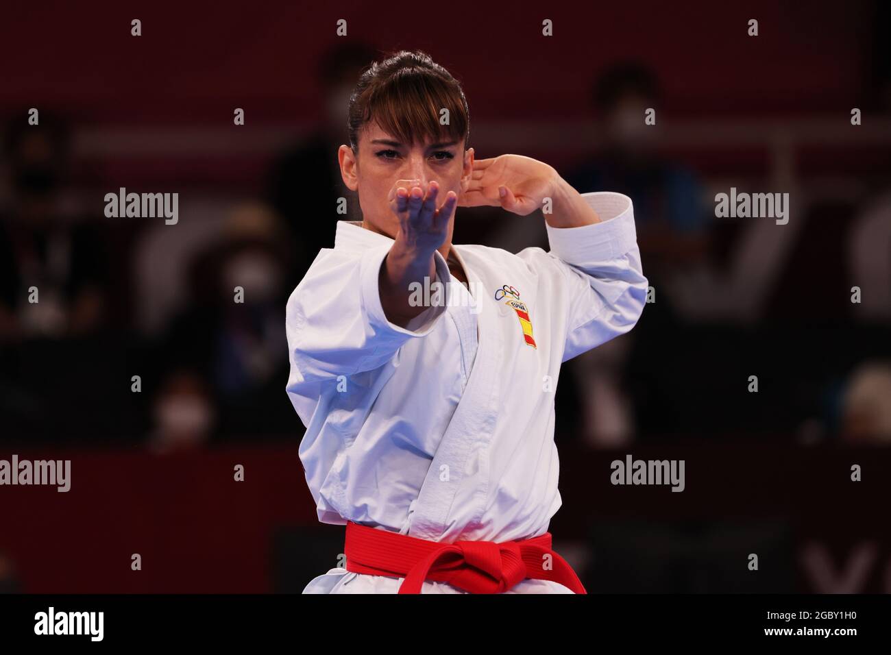 Tokyo, Japan. 5th Aug, 2021. Sandra Sanchez (ESP) Karate Women's Kata Final during the Tokyo