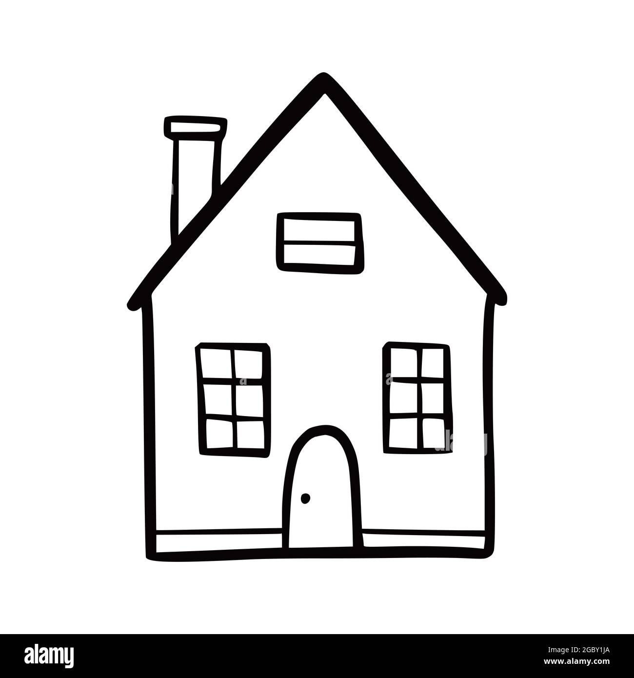 How to Draw an Easy House | Cartoon house, Simple house drawing, House  drawing-saigonsouth.com.vn