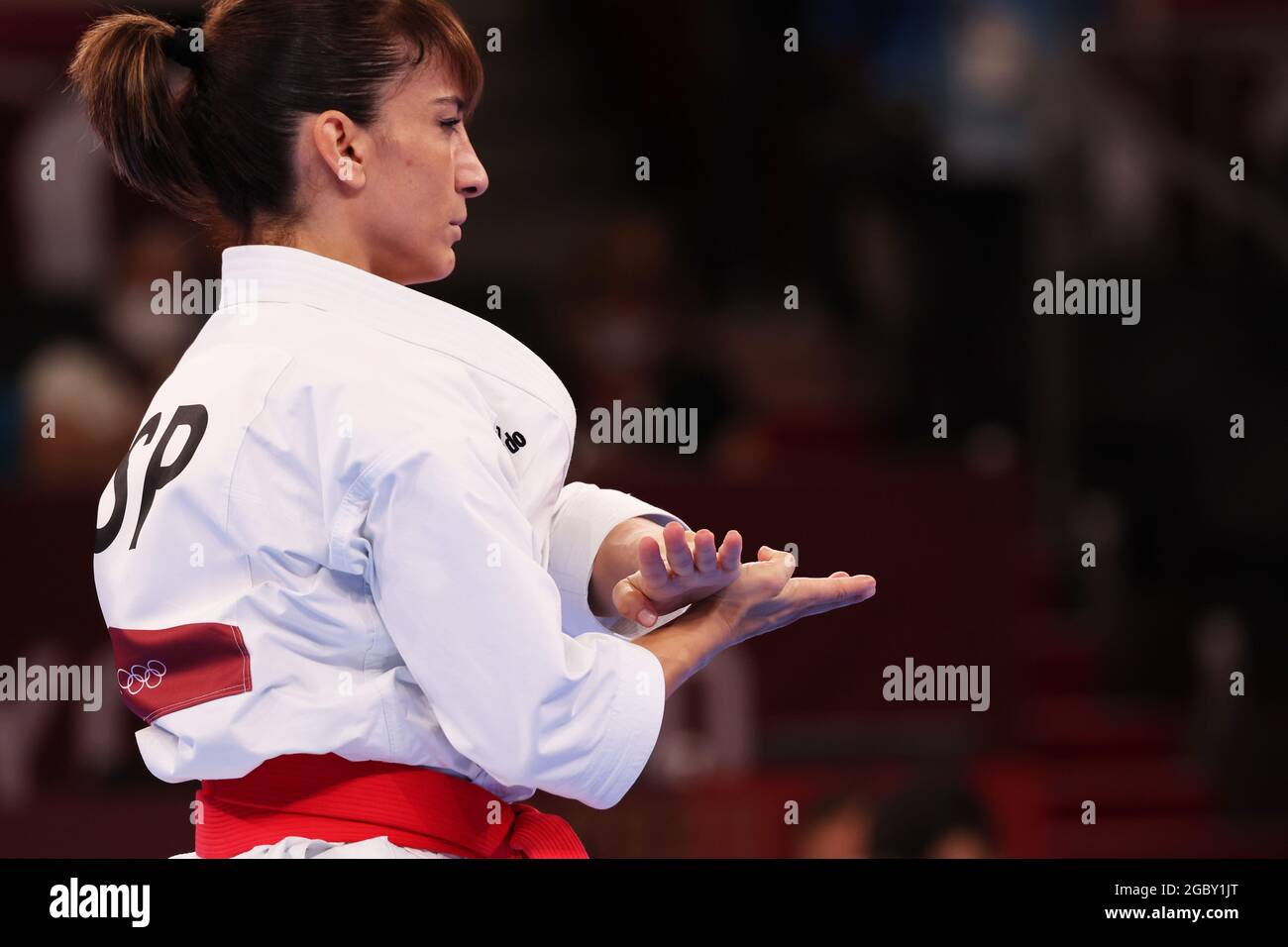 Tokyo, Japan. 5th Aug, 2021. Sandra Sanchez (ESP) Karate Women's Kata
