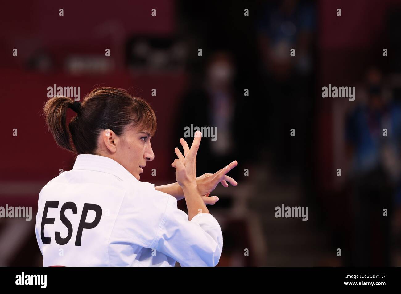 Tokyo, Japan. 5th Aug, 2021. Sandra Sanchez (ESP) Karate Women's Kata Final during the Tokyo