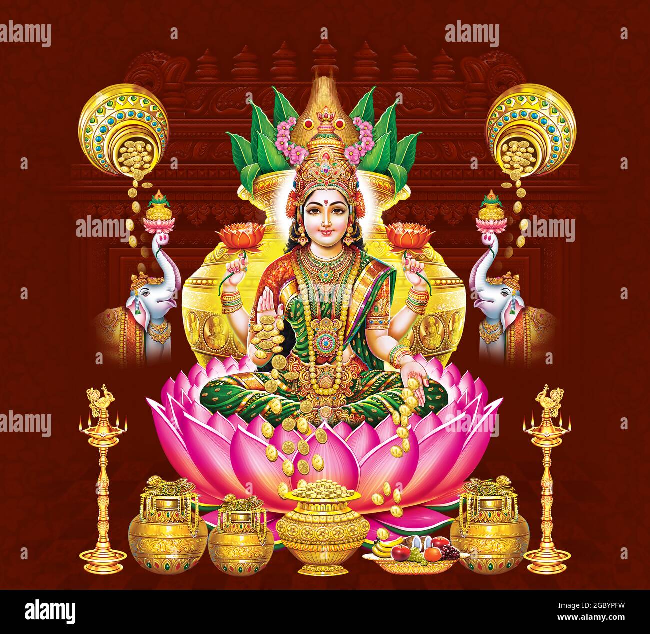 Trending lakshmi art hi-res stock photography and images - Alamy