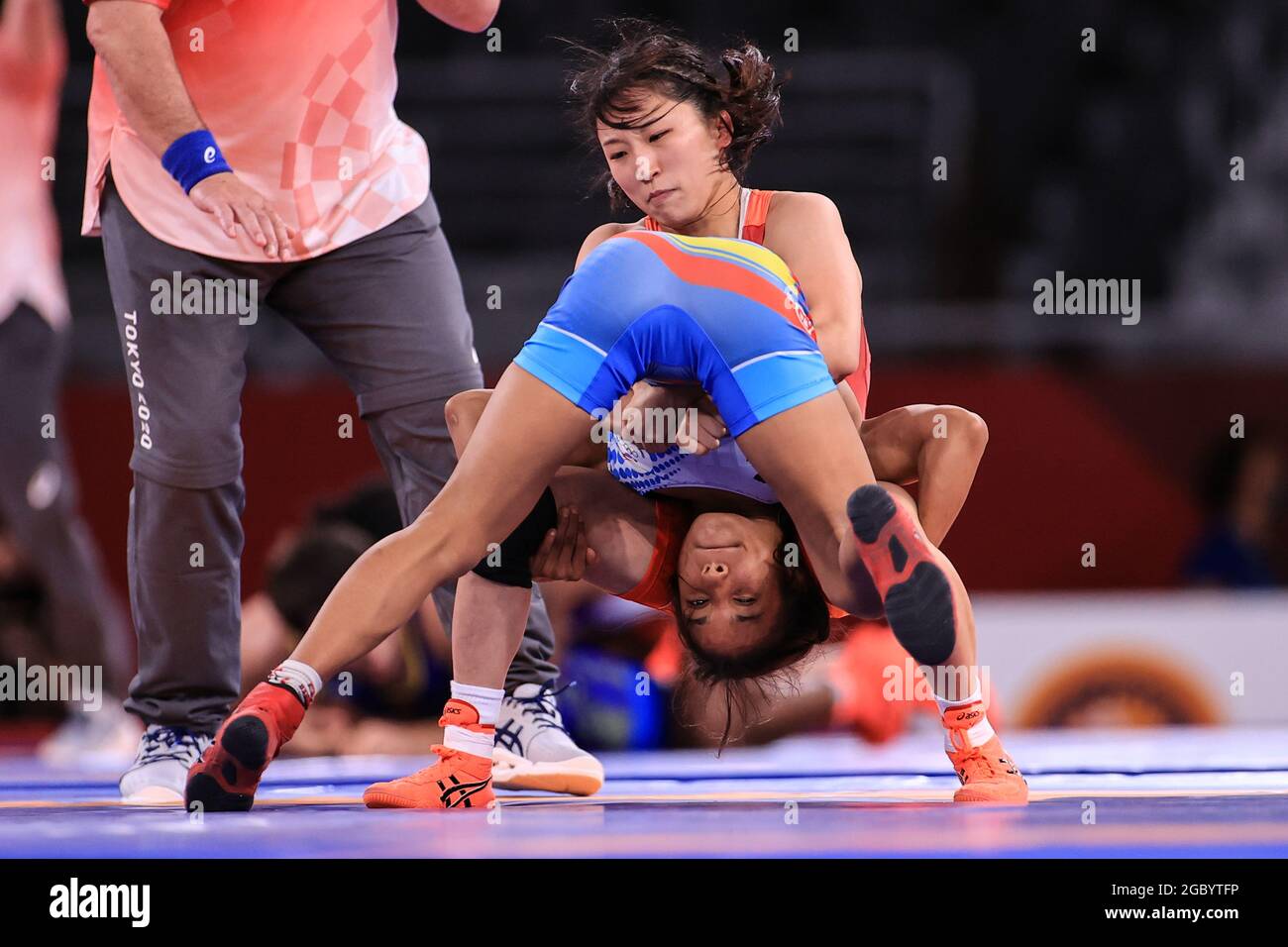 Tokyo, Japan. 6th Aug, 2021. (TopBottom) Yui Susaki (JPN), YEPEZ